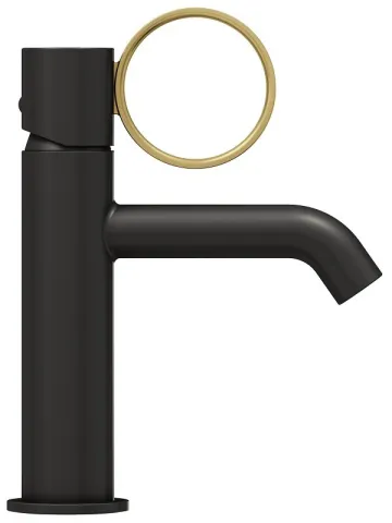 Смеситель для раковины Jacob Delafon Vivienne Signature, чёрный матовый