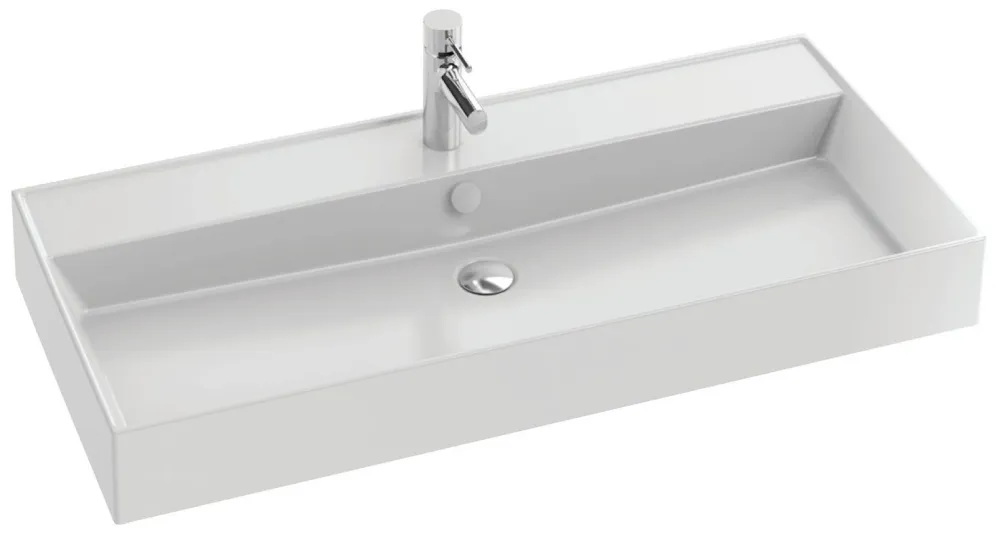 Раковина Jacob Delafon Vivienne 100x46.3 см, белый