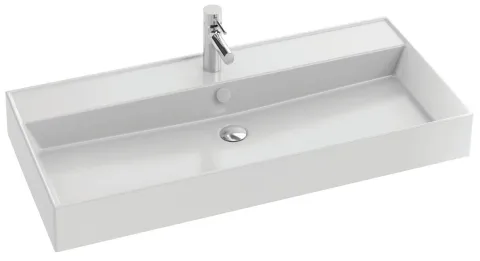 Раковина Jacob Delafon Vivienne 100x46.3 см, белый