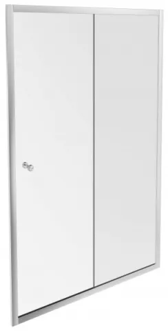 Душевая дверь Jacob Delafon Serenity 120х190 см, серый блестящий, реверсивная, прозрачное стекло